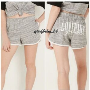 VS PINK VARSITY SHORTS